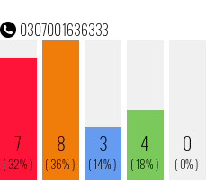 Rufnummer 0307001636333 Telefonnummer 0307001636333