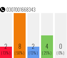 Telefonnummer 0307001668343