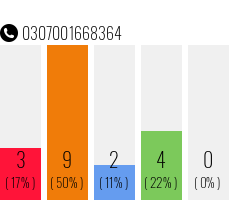 Telefonnummer 0307001668364