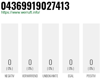 Telefonnummer 04369919027413