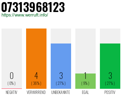 Rufnummer 07313968123 Telefonnummer 07313968123