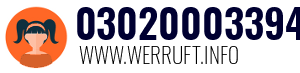 Rufnummer 03020003394 03020003394