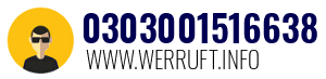 Rufnummer 0303001516638 0303001516638