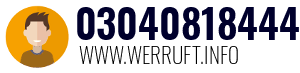 Rufnummer 03040818444 03040818444