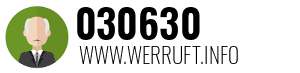 Rufnummer 030630 030630