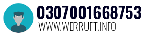 Rufnummer 0307001668753 0307001668753