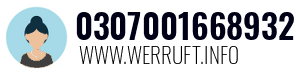Rufnummer 0307001668932 0307001668932