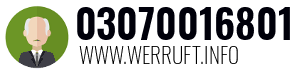 Rufnummer 03070016801 03070016801