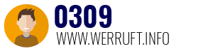 Rufnummer 0309 0309