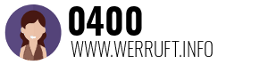 Rufnummer 0400 0400