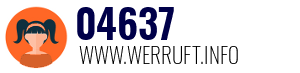 Rufnummer 04637 04637