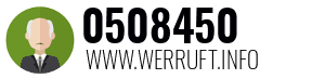 Rufnummer 0508450 0508450