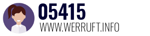 Rufnummer 05415 05415