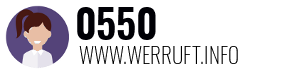 Rufnummer 0550 0550