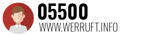 Rufnummer 05500 05500