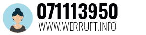 Rufnummer 071113950 071113950