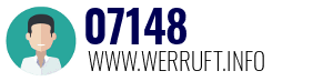 Rufnummer 07148 07148