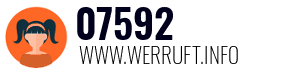 Rufnummer 07592 07592