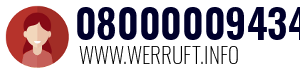 Rufnummer 08000009434 08000009434