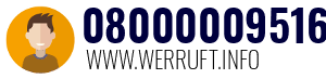 Rufnummer 08000009516 08000009516
