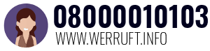 Rufnummer 08000010103 08000010103
