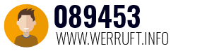 Rufnummer 089453 089453