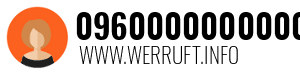 Rufnummer 0960000000000 0960000000000